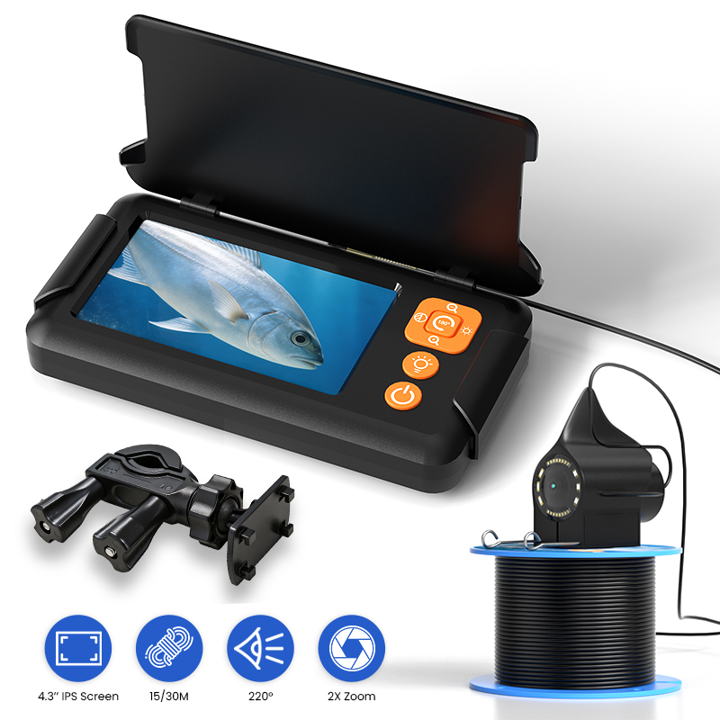 Fish Finder Cable - 낚시 카메라 4.3인치 화면 15M/30M 케이블
