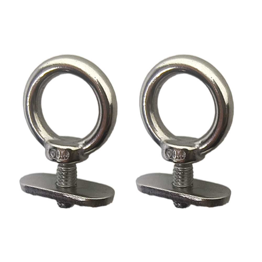 Fish Finder Mount - 2/4개 스테인리스 스틸 조절식 카약 트랙