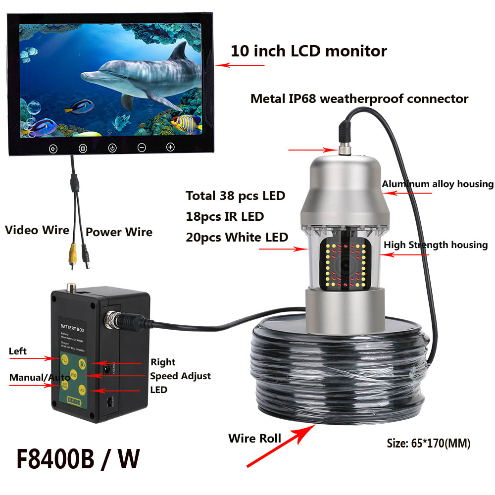 MAOTEWANG 수중 낚시 비디오 카메라 10 인치  - Fishing Depth Finder 리뷰 및 가격