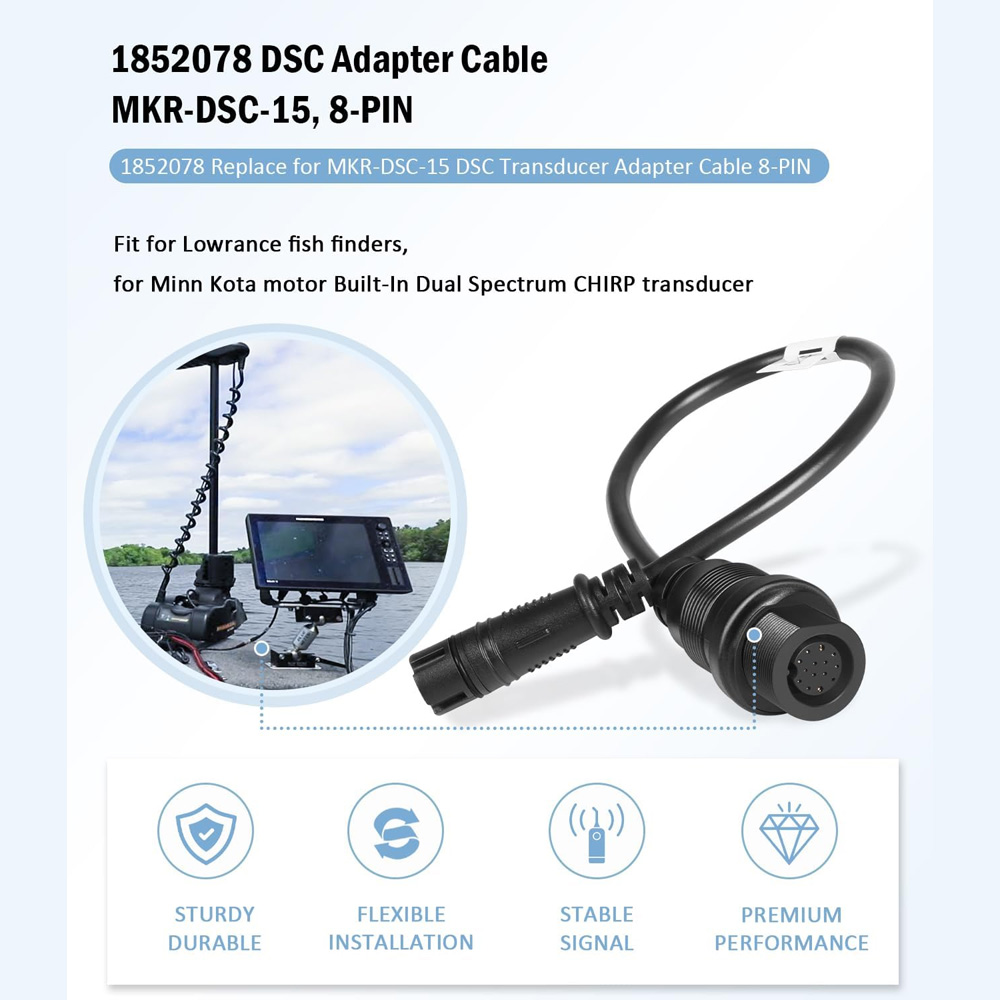 1852078 MKR-DSC-15DSC 변환 어댑터 케 - Fish Finder Cable 리뷰 및 가격